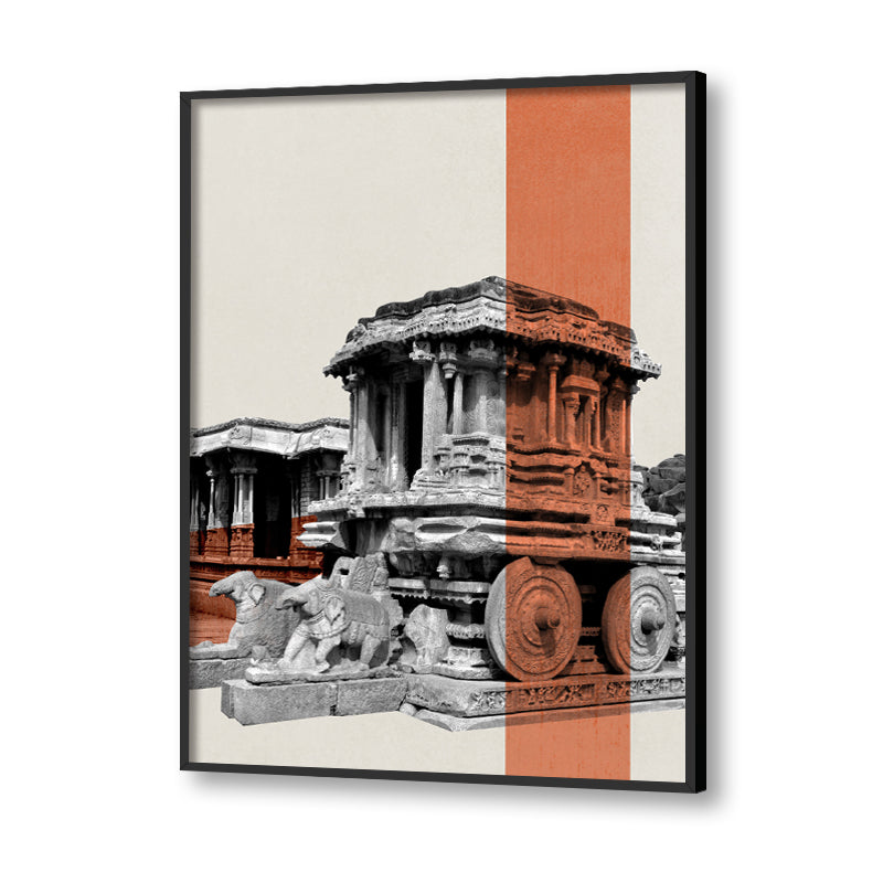 Scenic Escapes 3 Pop Artwork Canvas Print for Wall