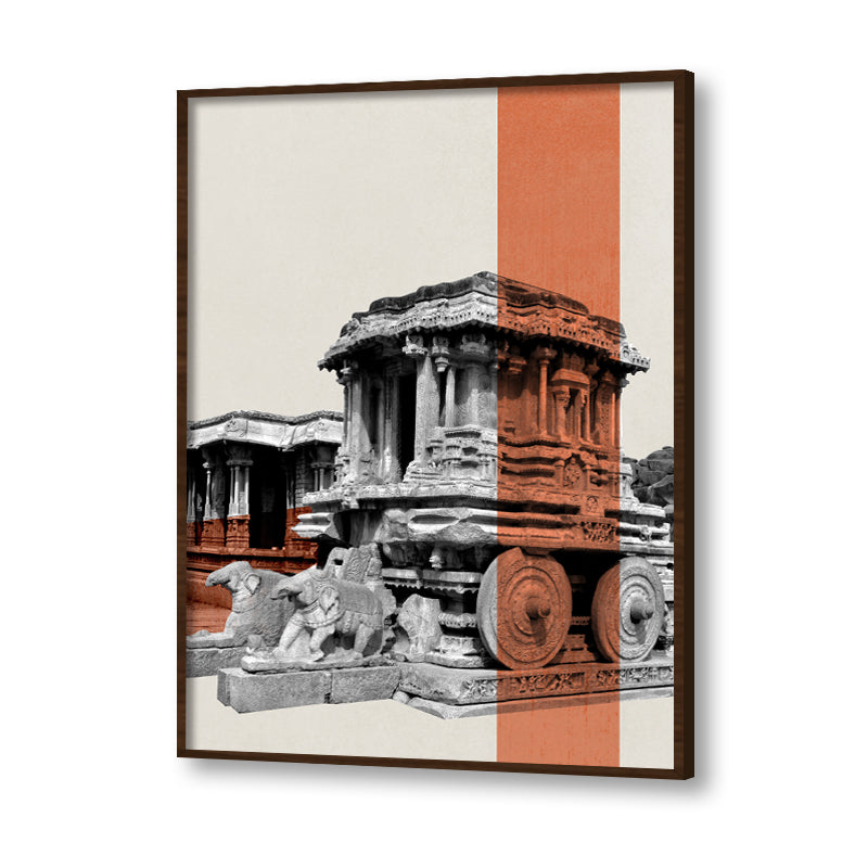 Scenic Escapes 3 Pop Artwork Canvas Print for Wall