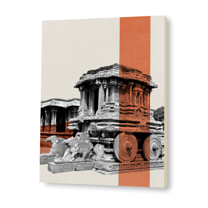Scenic Escapes 3 Pop Artwork Canvas Print for Wall