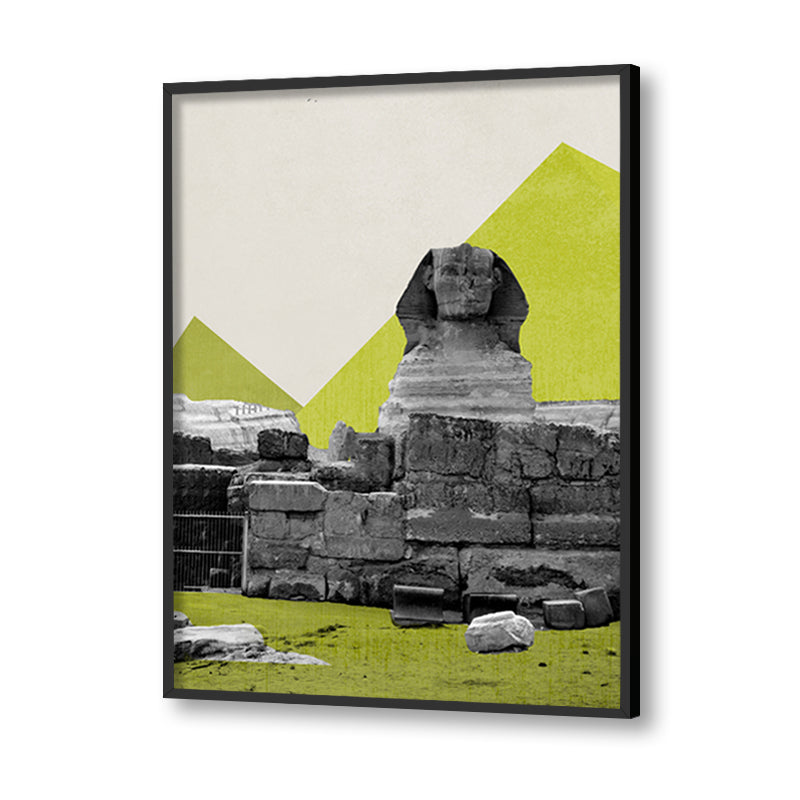 Scenic Escapes 4 Pop Artwork Canvas Print for Wall