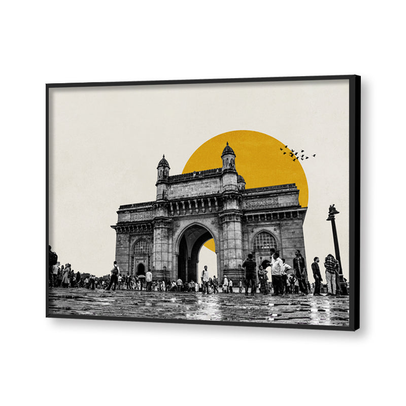Scenic Escapes 7 Pop Artwork Canvas Print for Wall