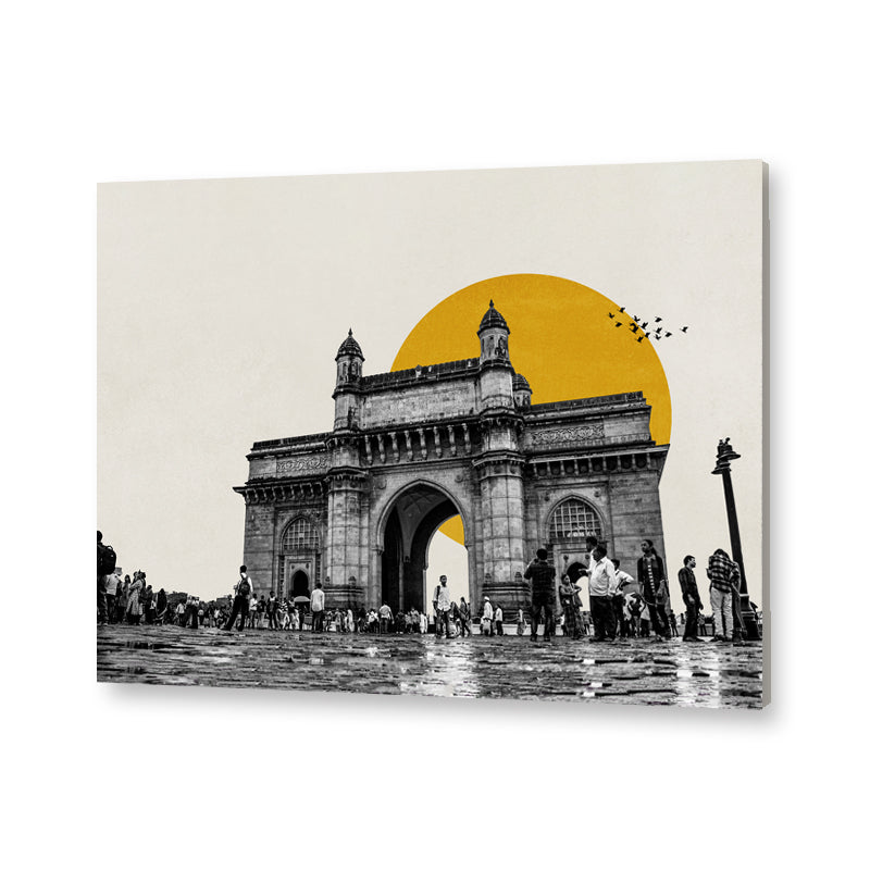 Scenic Escapes 7 Pop Artwork Canvas Print for Wall