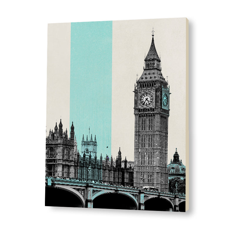 Scenic Escapes 9 Black and White Canvas Wall Art Print