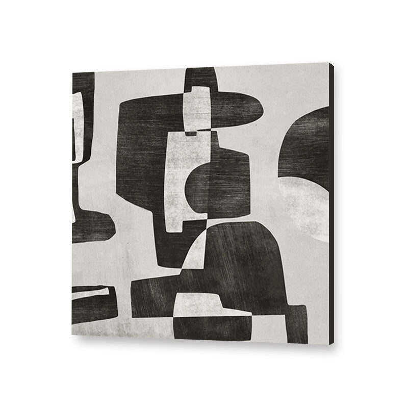 Shadows & Echoes Set of 2 Abstract Canvas Artprint for Wall