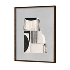 Structure and Void Abstract Canvas Wall Art Print