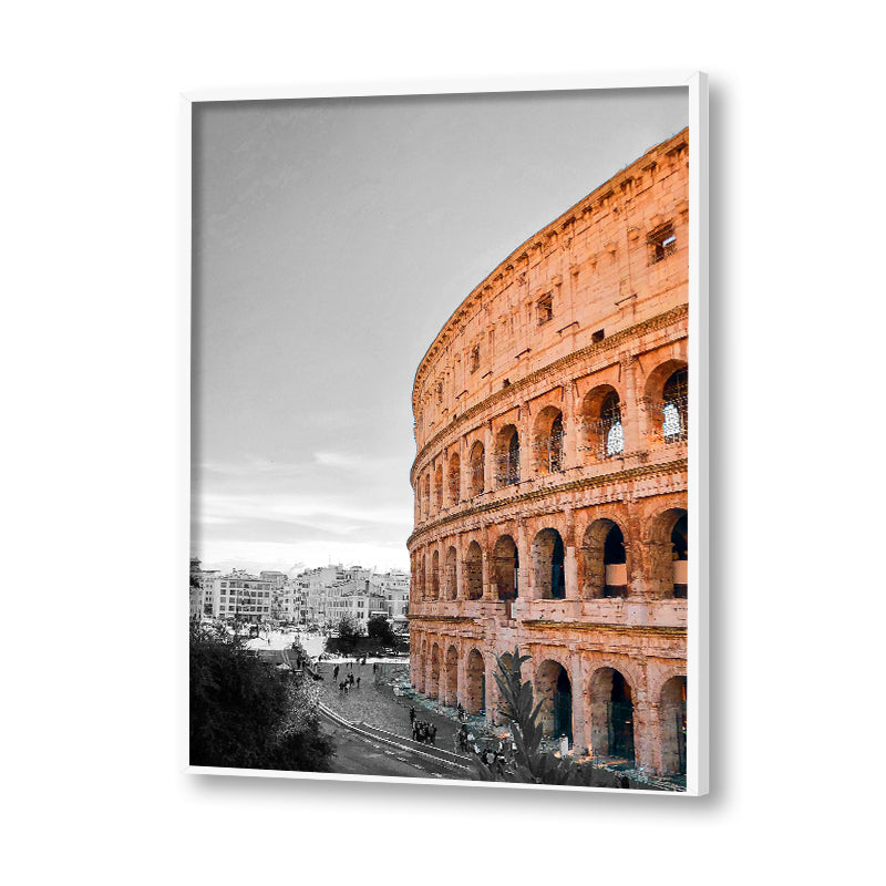White frame