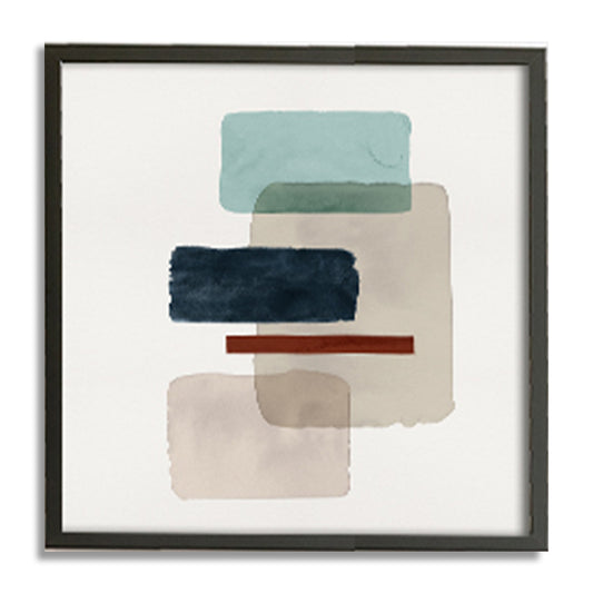 Balanced Shapes 1 | Abstract Canvas Painting for Wall | Wall Decor | Wall Artwork