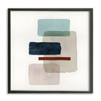 Balanced Shapes No. 1 – Abstract Canvas Artprint for Wall