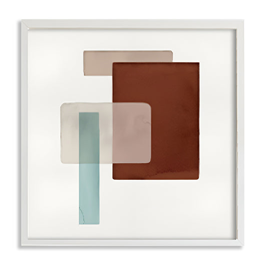 Balanced Shapes 2 Abstract Canvas Wall Artprint