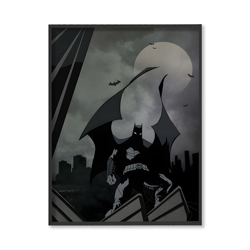 Batman Pop Artwork Canvas Print for Wall