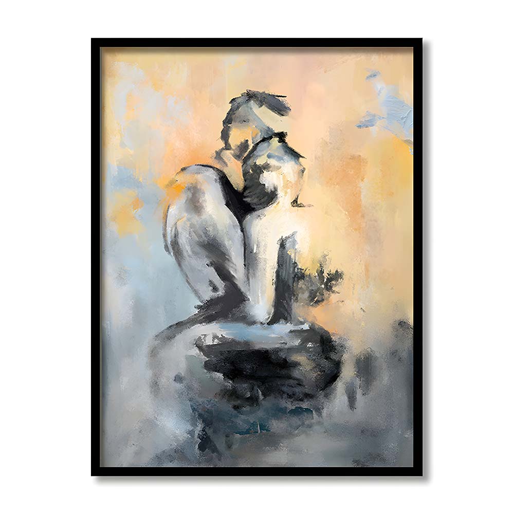 Bliss Abstract Canvas Wall Art Print