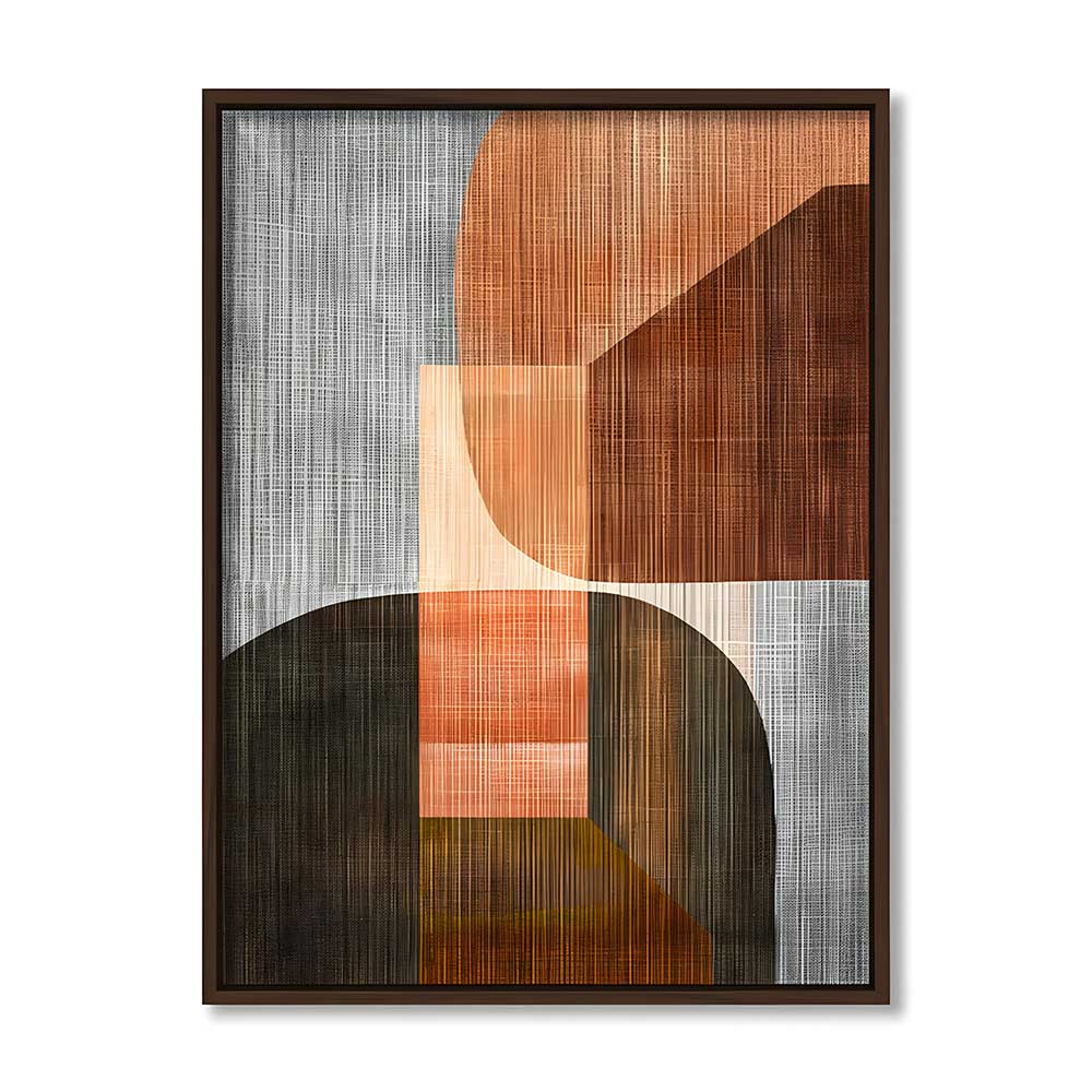 Bold Chromaticity Prints 1 Scandinavian Abstract Canvas Wall Art Print