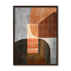 Bold Chromaticity Prints 1 Scandinavian Abstract Canvas Wall Art Print