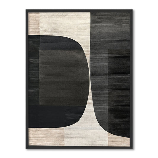 Bold Chromaticity 3  | Abstract | Black n White Canvas Painting for Wall | Wall Decor | Wall Painting