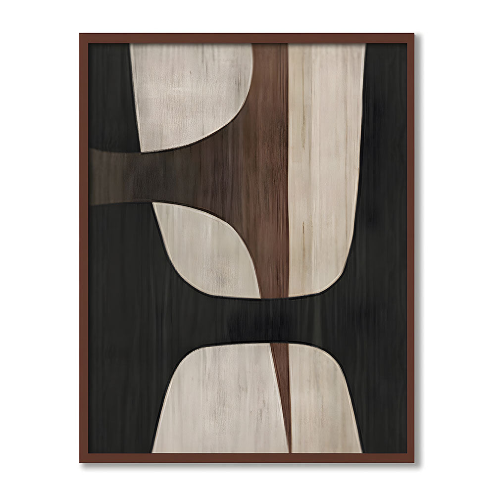 Bold Chromaticity 6 Abstract Canvas Wall Art Print