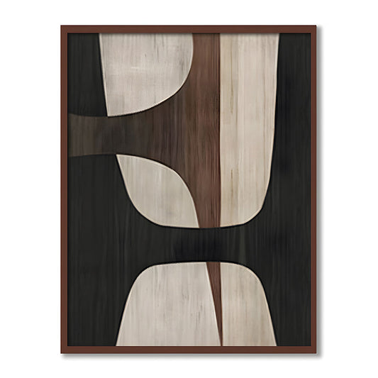 Bold Chromaticity 6 Abstract Canvas Wall Art Print