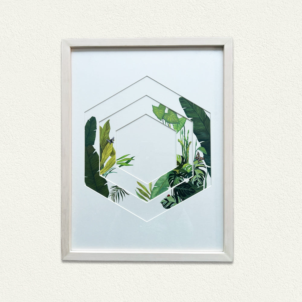 Botanical Hives 2 Nature Wall Painting Canvas