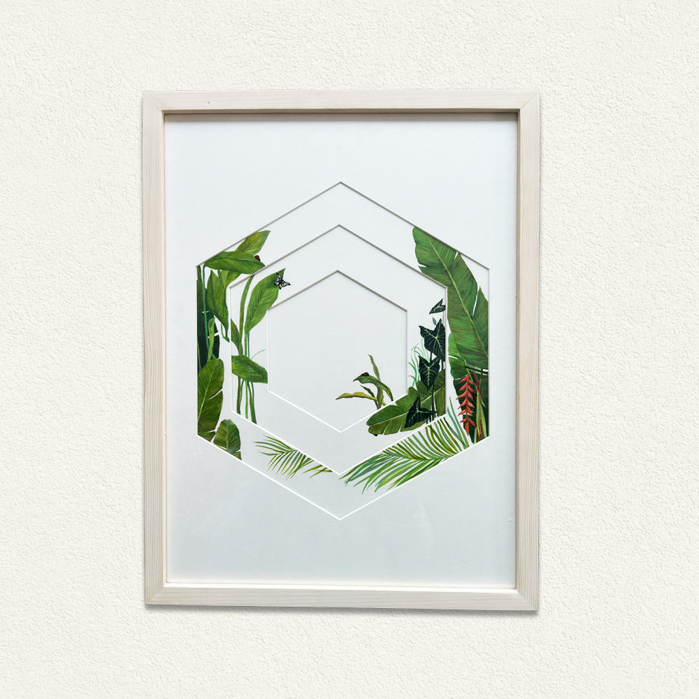 Botanical Hives 3 Nature Wall Painting Canvas