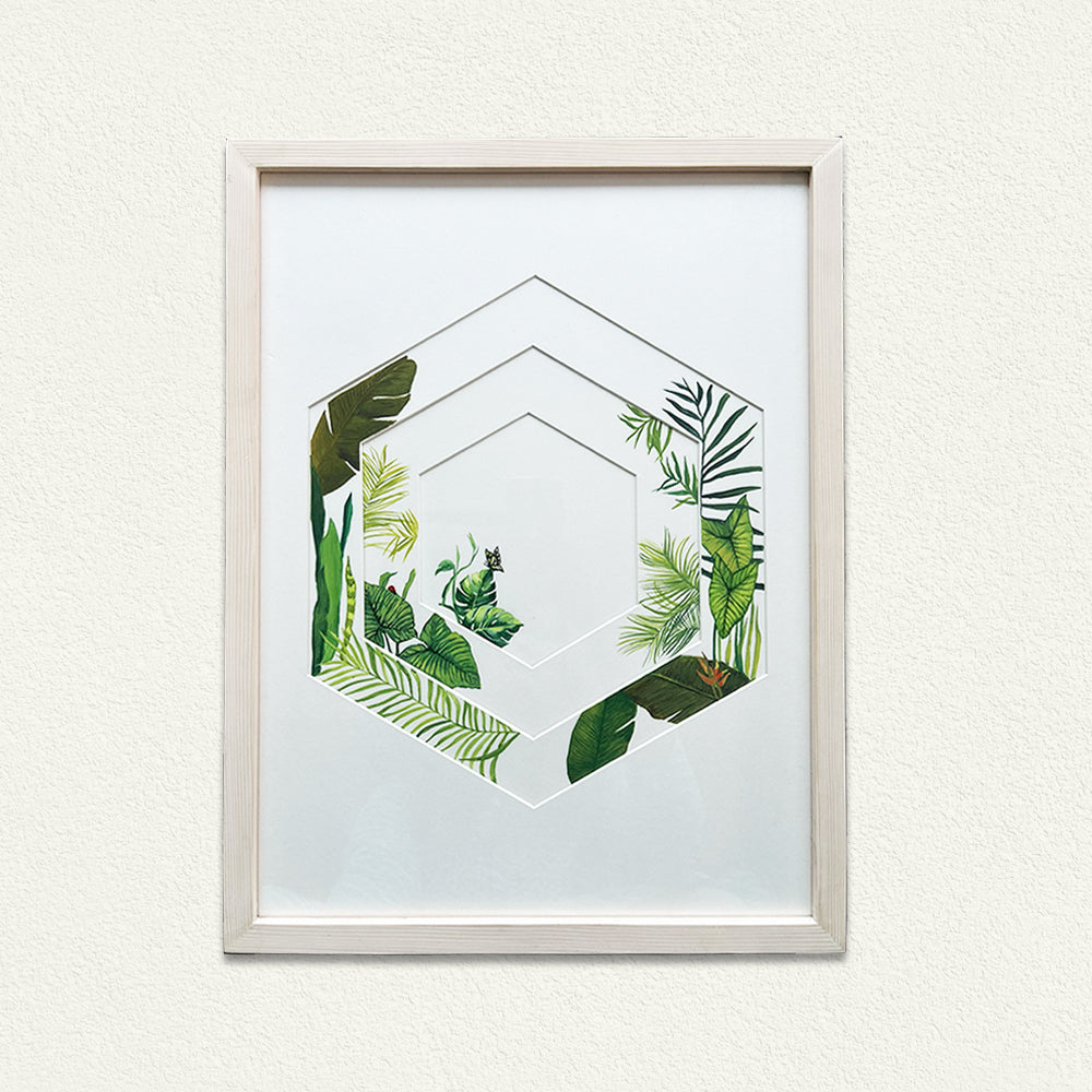 Botanical Hives 1 Nature Wall Painting Canvas