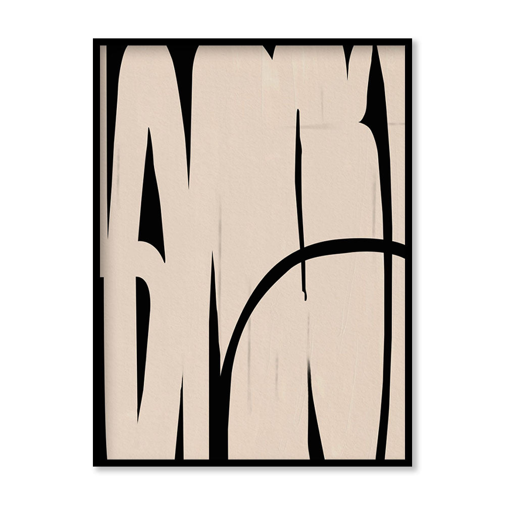 Bound 1 Abstract Canvas Wall Art Print