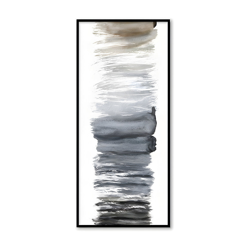Brushstroke Symphony Abstract Canvas Wall Art Print