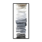 Brushstroke Symphony Abstract Canvas Wall Art Print