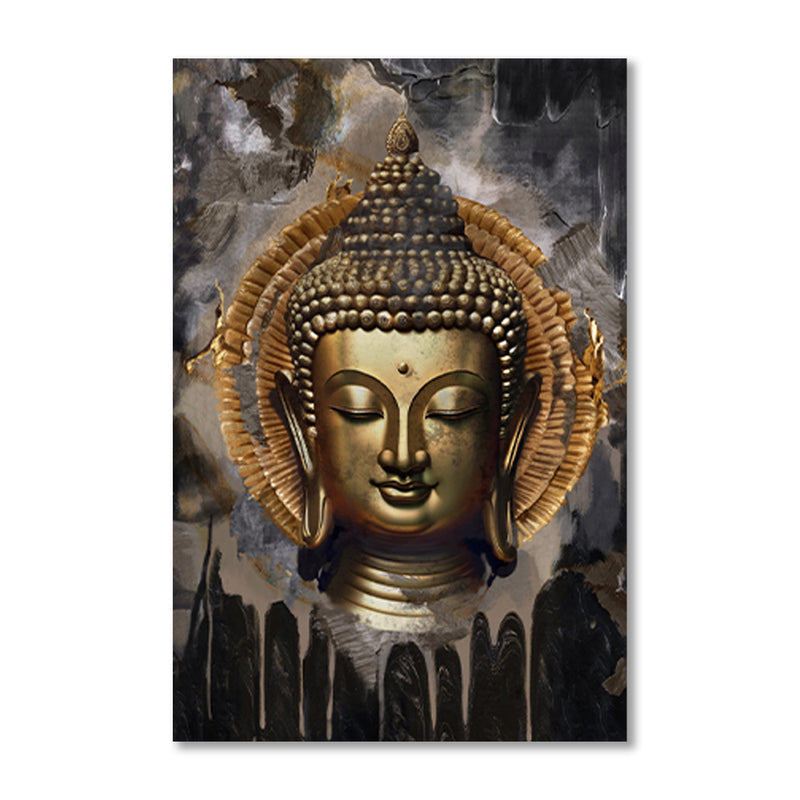 Buddha 2 Traditional Artwork Canvas Print for Wall
