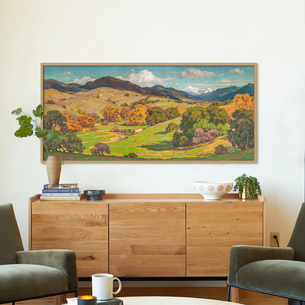California Landscape by William - Famous Painting Canvas Print