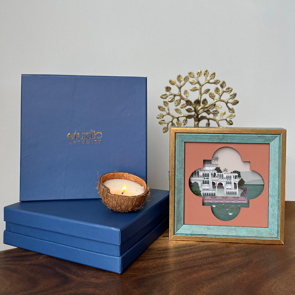 City of Lakes 2 Artwork with Gift Box