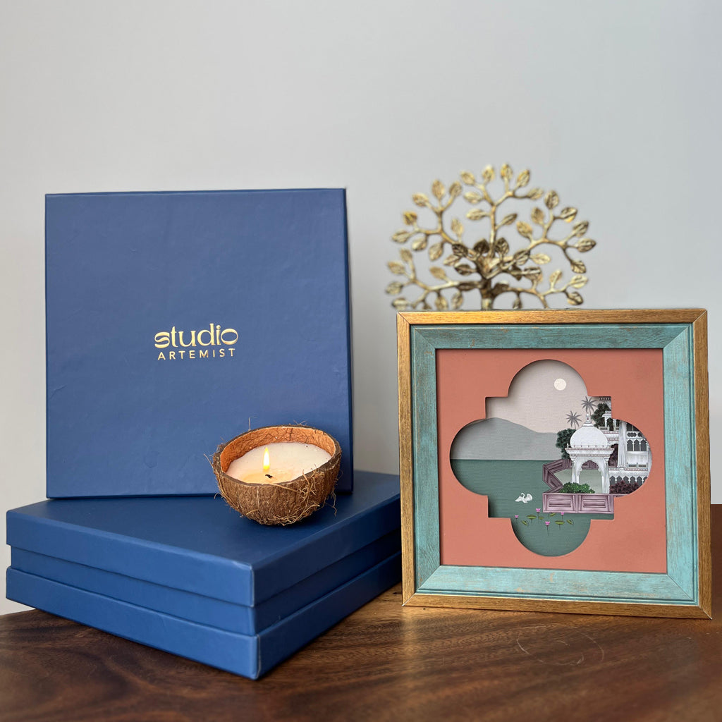 City of Lakes 1 Artwork with Gift Box