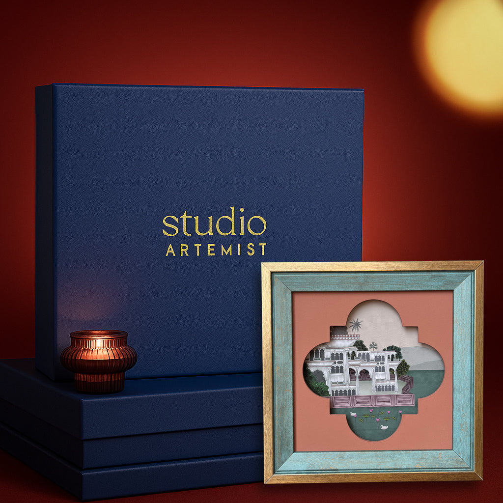 City of Lakes 2 Artwork with Gift Box