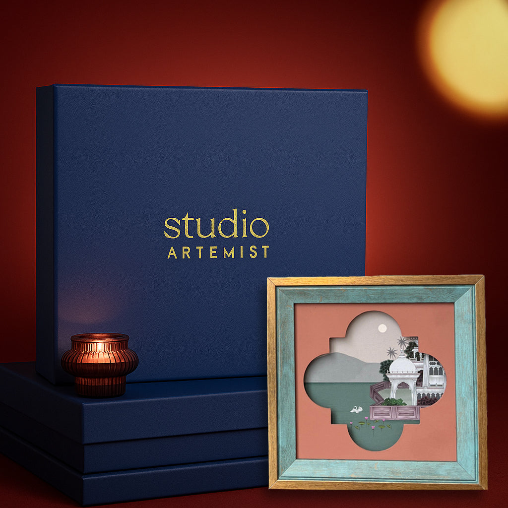 City of Lakes 1 Artwork with Gift Box