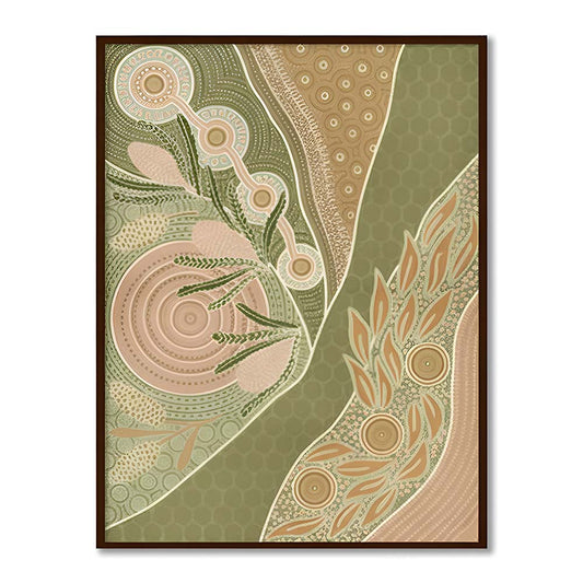 Corals Nature Canvas Art Print for Wall