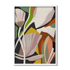 Floral Bed 2 Abstract Canvas Wall Art Print