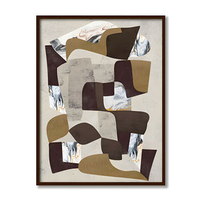 Formation  Abstract Canvas Wall Art Print