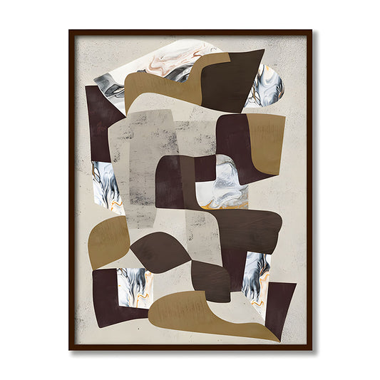 Formation  Abstract Canvas Wall Art Print