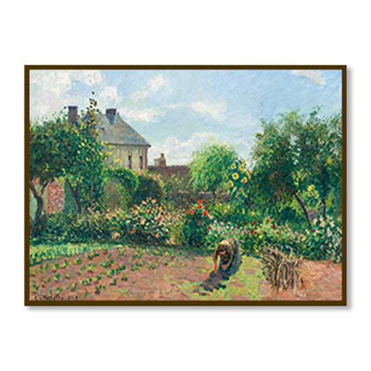 French Landscape 1 Nature Canvas Art Print for Wall