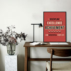 Motivational Typography Pop Artwork Canvas Print for Wall