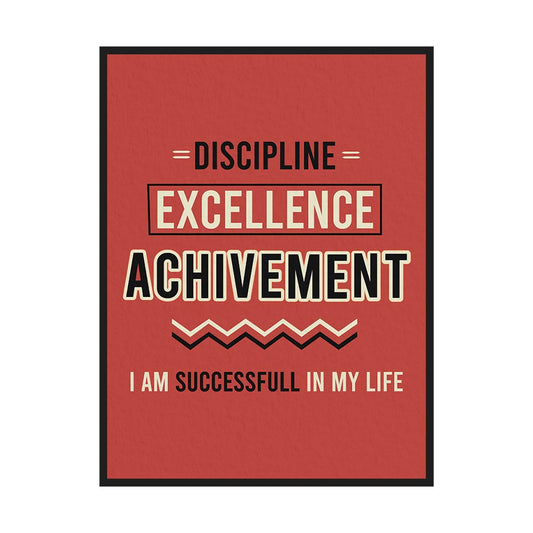 Motivational Typography Pop Artwork Canvas Print for Wall