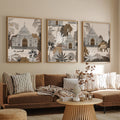 Vintage Victoria Canvas Painting Gallery Wall Art