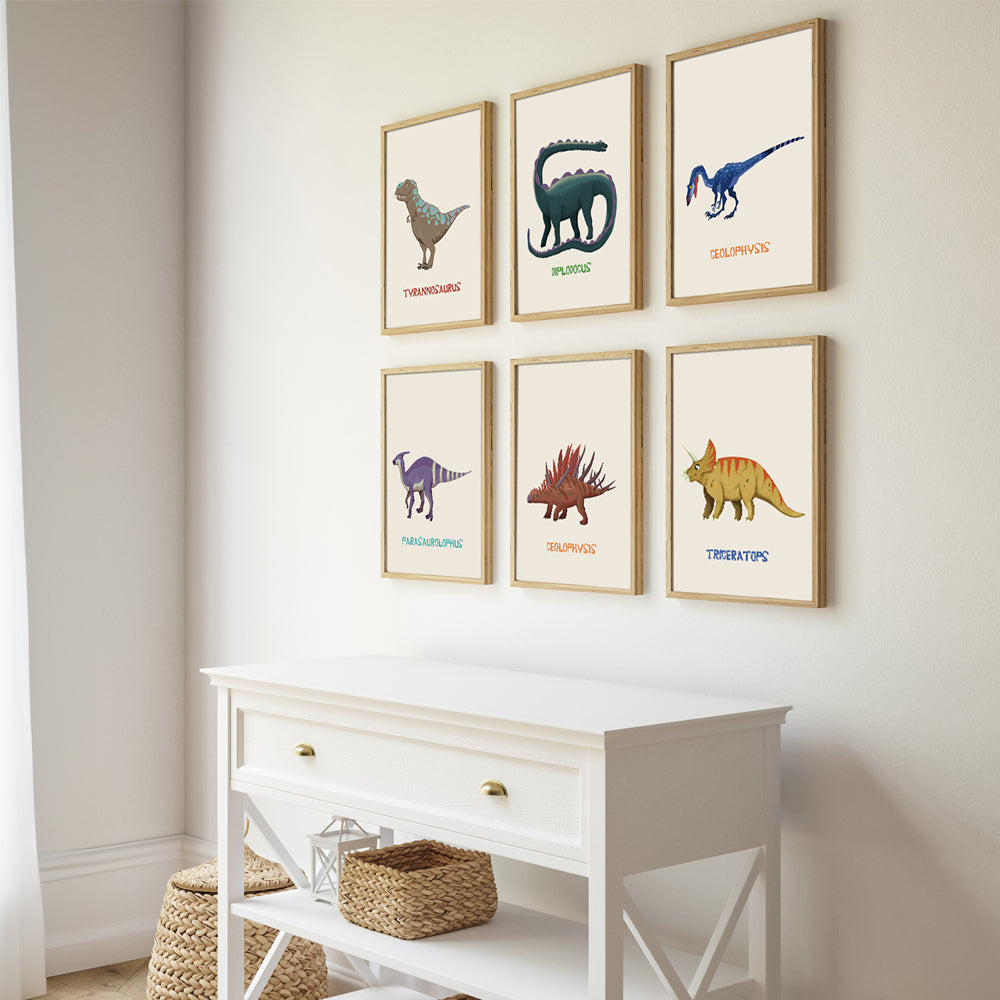 Out of the Jurassic World Canvas Painting Gallery Wall Art