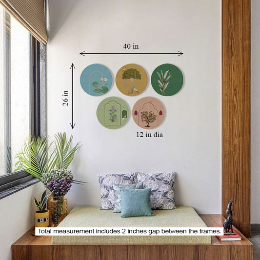 Royal Embellishments Canvas Painting Gallery Wall Art