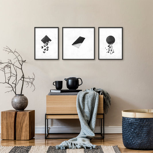 Illusional Illustrations Canvas Painting Gallery Wall Art