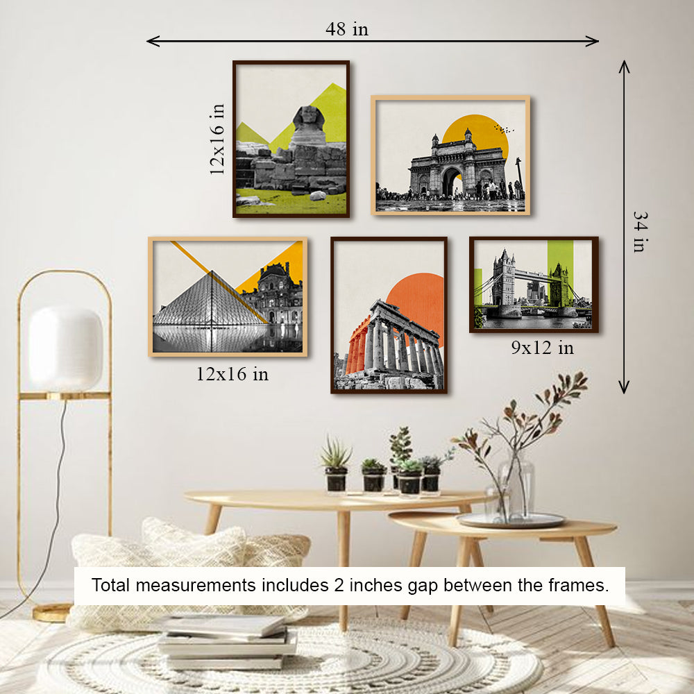 Marvels in the World Canvas Painting Gallery Wall Art