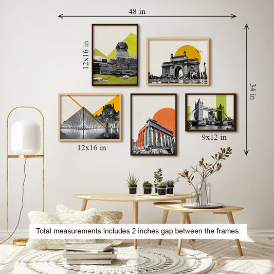 Marvels in the World Canvas Painting Gallery Wall Art
