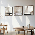 Abstract Tryptics Canvas Painting Gallery Wall Art