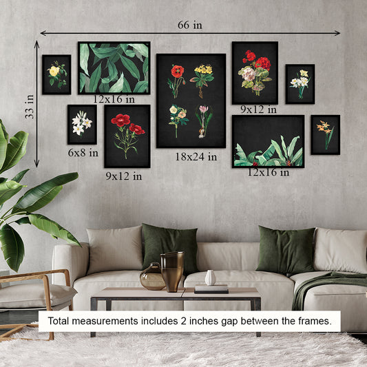 Spring Blossoms Canvas Painting Gallery Wall Art for Home Decor
