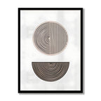 Geometric Shapes No. 2 – Abstract Canvas Wall Art Print
