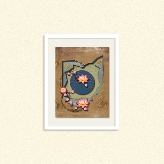 Gharana 1 Traditional Wall Artwork | Canvas Painting for Wall | Wall Decor | Wall Painting for Living Room | Bedroom