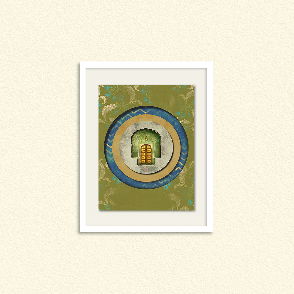 Gharana 5 Traditional Artwork Canvas Print for Wall